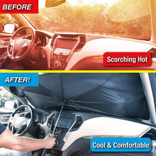 Load image into Gallery viewer, Car Windshield Sun Shade Umbrella Sunshade Cover