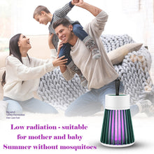 Load image into Gallery viewer, Rechargeable Silent Family Friendly LED Electric Indoor or Outdoor Bug Zapper