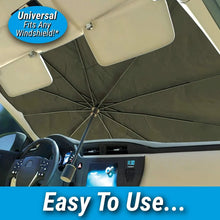 Load image into Gallery viewer, Car Windshield Sun Shade Umbrella Sunshade Cover