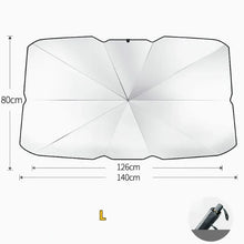 Load image into Gallery viewer, Car Windshield Sun Shade Umbrella Sunshade Cover